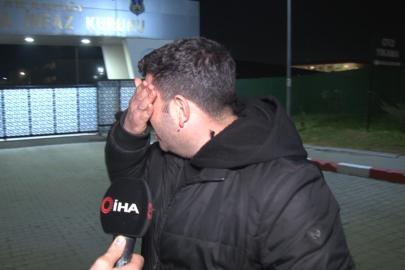 Edirne’de 12 yıl sonra tahliye olan mahkûm mutluluk gözyaşları döktü