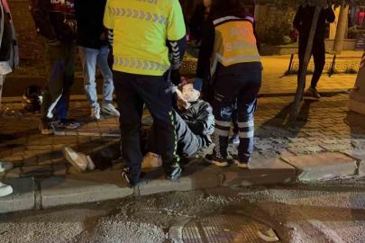 Edirne’de alkollü motosiklet sürücüsü otomobille çarpıştı: 1 yaralı