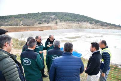 Eğirdir Gölü’nde yürütülen projeler yerinde incelendi