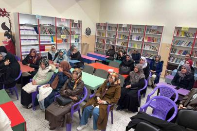 Elazığ’da kadına yönelik şiddetle mücadele eğitimi