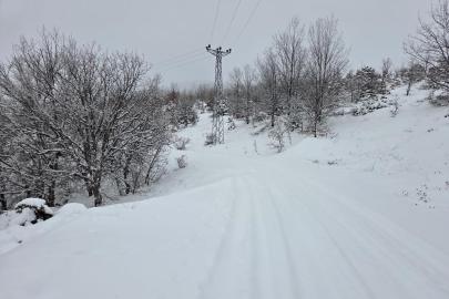 Elazığ’da kar başladı, 311  köy yolu ulaşıma kapandı