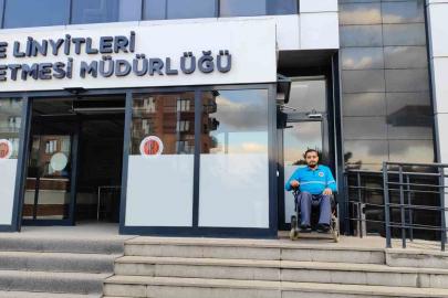 ELİ’de engelli çalışana büyük kolaylık