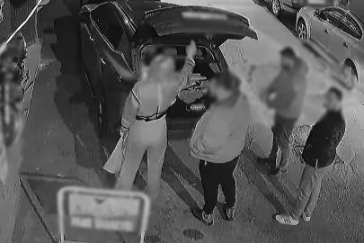 Ellerinde beyzbol sopası yüzlerinde kar maskesiyle gece yarısı vatandaşa kabusu yaşattılar