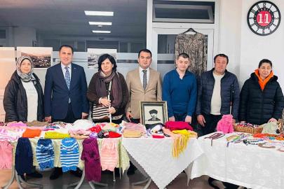 Engelli bireyler çini sanatıyla hayallerini betimledi