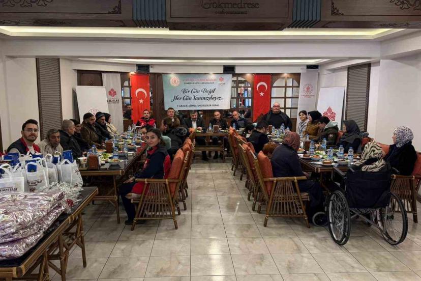 Engelli bireyler unutulmadı, vakıf kültürü ve tarihi eserler anlatıldı