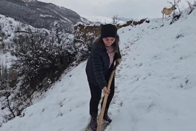 Erzincan’ın yüksek kesimleri beyaza büründü