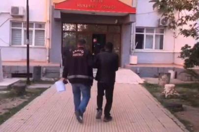 Erzin’de hırsızlık şüphelisi tutuklandı