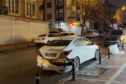 Esenyurt’ta hafif ticari aracın çarptığı adam yaralandı: O anlar kamerada