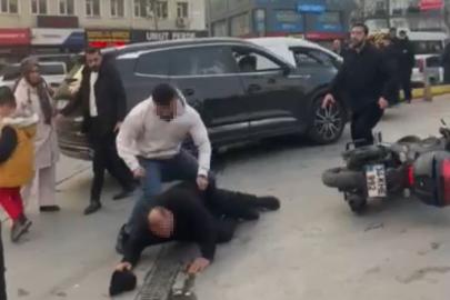 Esenyurt’ta trafikte tartıştığı araç sürücüsünü öldüresiye dövdü: O anlar kamerada