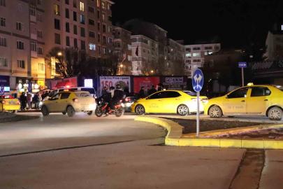 Eskişehir’de taksicilerin yılbaşı yoğunluğu