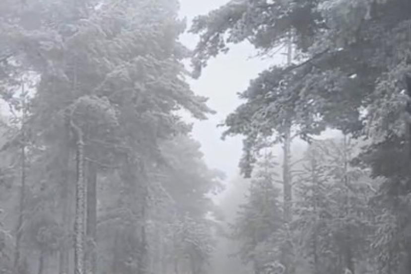 Eskişehir’e mevsimin ilk karı yağdı