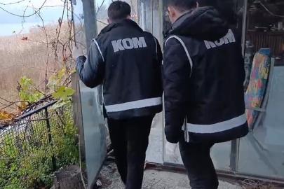 Evini alkol imalathanesine çevirmiş