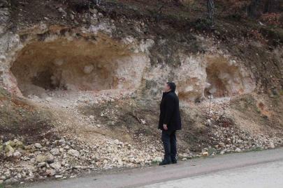 Ferhat diyarı Amasya’da pekmez için dağı deldiler, gören şaştı kaldı