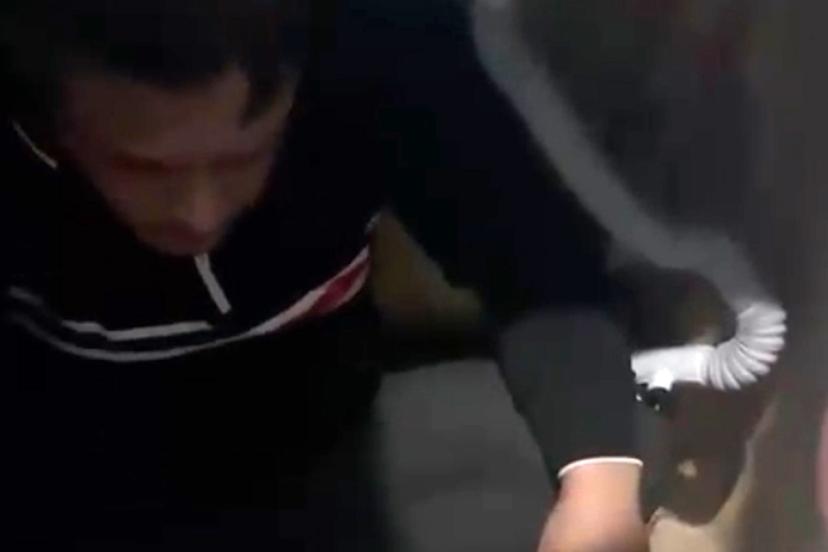 Firari şahıs mutfak dolabından çıktı