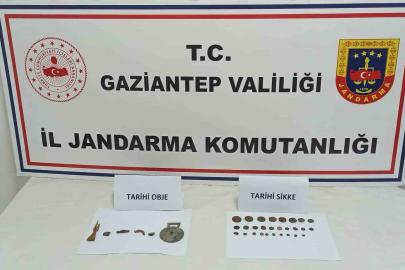 Gaziantep’te 28 adet sikke ele geçirildi: 3 gözaltı