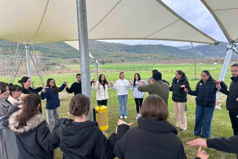 Gençler iklim krizini doğada ele aldı