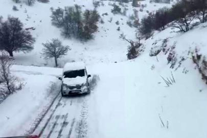 Gercüş’te karda mahsur kalan 5 kişi kurtarıldı