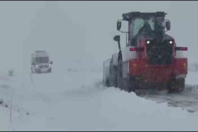 Gercüş’te kardan kapanan 45 köy yolu ulaşıma açıldı