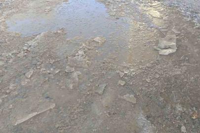 Gölbaşı’nda, sular dondu