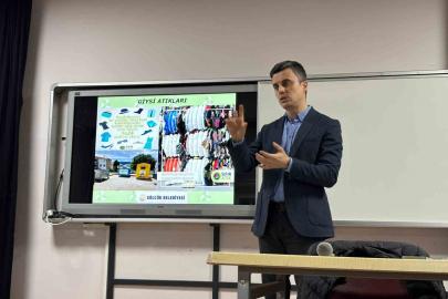 Gölcük’te lise öğrencilerine "sıfır atık" eğitimi