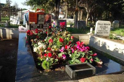 Güllü’nün mezarı gül bahçesine döndü