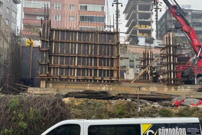 Güvenlik önlemi almadan çalışan işçiler korkuttu