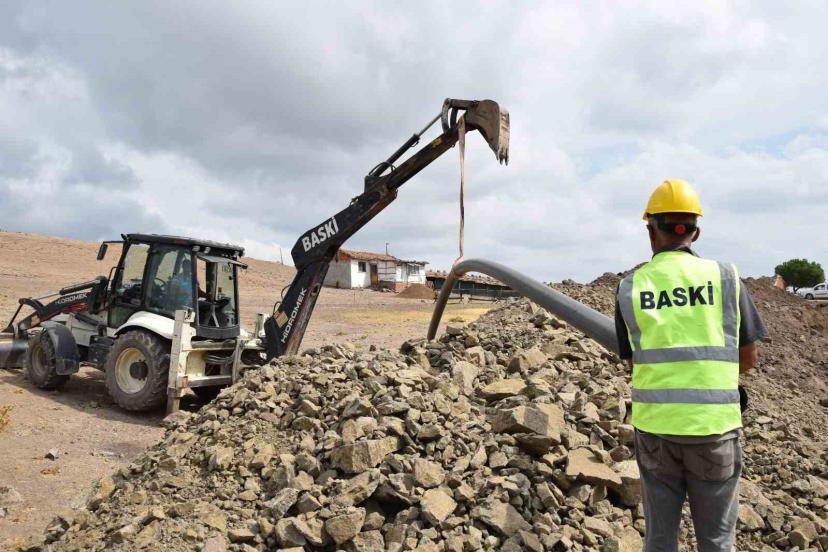 Hacıhüseyin’e yeni içme suyu hattı