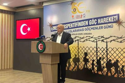 HAK-İŞ Başkanı Arslan: "Göçmenlerin haklarını bu ülkenin yurttaşlarının haklarıyla eşitleyene kadar mücadelemizi sürdüreceğiz"
