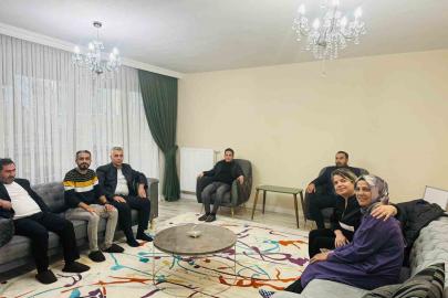 Hak-İş İl Başkanı Aküzüm, hasta üyeleriyle görüştü