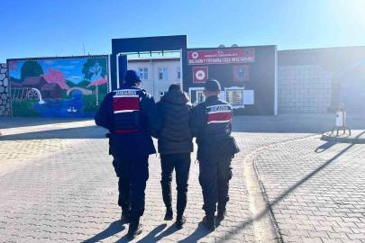 Hapis cezasıyla aranan şahsı jandarma yakaladı