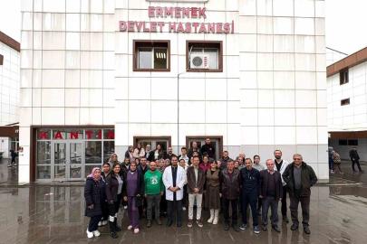 Hastalardan Ermenek Devlet Hastanesine mektuplu teşekkür