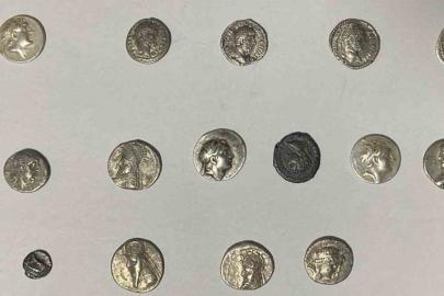 Hatay’da 26 sikke kargo ile göndermek üzereyken ele geçirildi