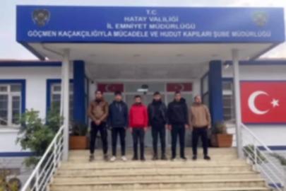 Hatay’da araçta 6 kaçak göçmen yakalandı