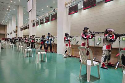 Havalı Silahlar Avrupa Şampiyonası Milli Takım Seçme Yarışmaları Mersin’de sürüyor