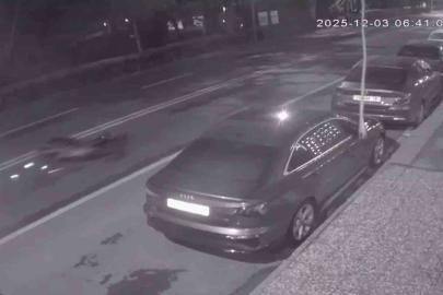Hayatını kaybeden motosikletlinin kaza anı görüntüleri ortaya çıktı