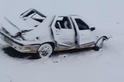 Hilvan’da kar nedeniyle trafik kazası: 3 yaralı