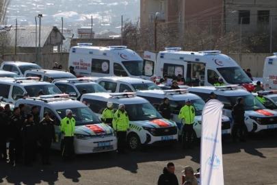 İçişleri Bakanlığı’ndan Hakkari’ye 45 yeni hizmet aracı