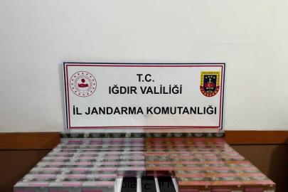 Iğdır’da elektronik sigara kaçakçılarına jandarma darbesi: 3 gözaltı