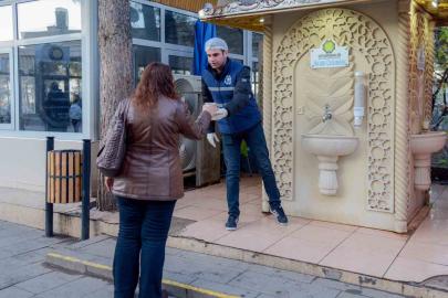 İkram çeşmesinden binlerce vatandaş yararlanıyor