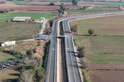 İncirliova ile Aydın Şehir Hastanesi arasında yol yapım çalışmaları tamamlandı