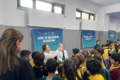 Işık İlkokulunda sağlıklı çocuk sağlıklı gelecek etkinliği