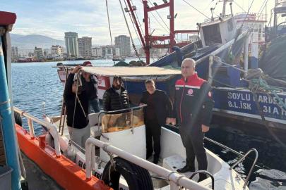 İskenderun balıkçı barınağında denetim gerçekleştirildi