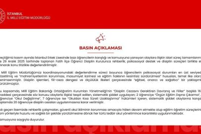 İstanbul Erkek Lisesi’ndeki kavga ile ilgili 20 öğrenciye disiplin cezası