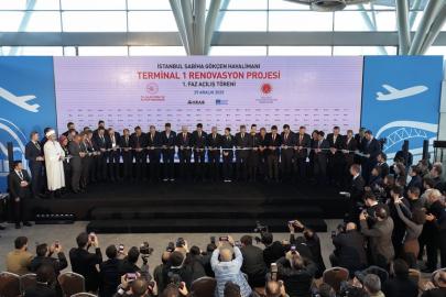 İstanbul Sabiha Gökçen Uluslararası Havalimanı ek terminali hizmete açıldı