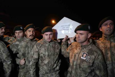 İstanbul’da şehit düşen polis memurunun naaşı Samsun’a getirildi