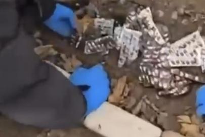 İzmir’de bahçeden 9 bin uyuşturucu hap çıktı