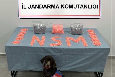 Jandarma KOM’un başarılı operasyonunda 28 bin adet uyuşturucu hap ele geçirildi