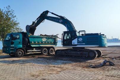 Kaçak yapıların yıkım işlemleri devam ediyor