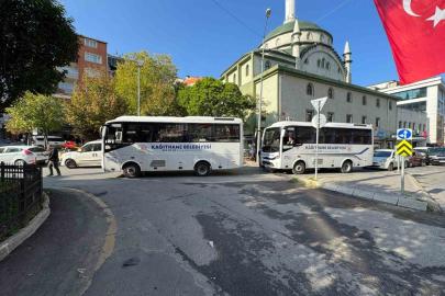 Kağıthane Belediyesi mezarlık ziyaretlerini kolaylaştırıyor