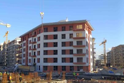 Kahramanmaraş’ta deprem konutları yükselmeye devam ediyor